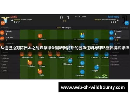 从迪巴拉对阵日本之战看意甲关键数据背后的胜负逻辑与球队整体博弈思维