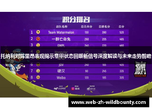 托纳利对阵里昂表现揭示意甲状态回暖新信号深度解读与未来走势前瞻